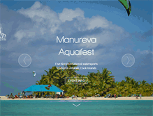 Tablet Screenshot of manureva-aquafest.com